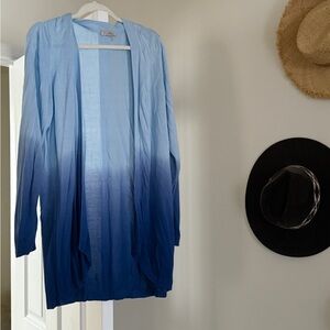 Blue Ombre Cardigan